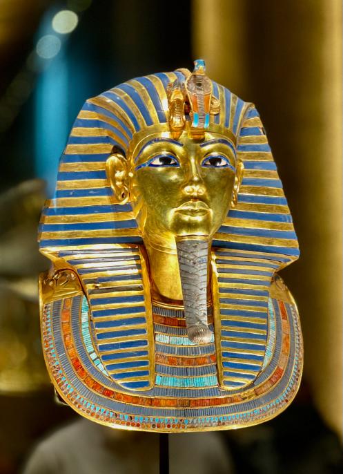Golden Mask of Pharaoh Tutankhamun at GEM