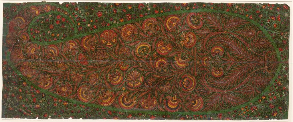 Boteh Motif from Kashmiri Shawl of 19th Century