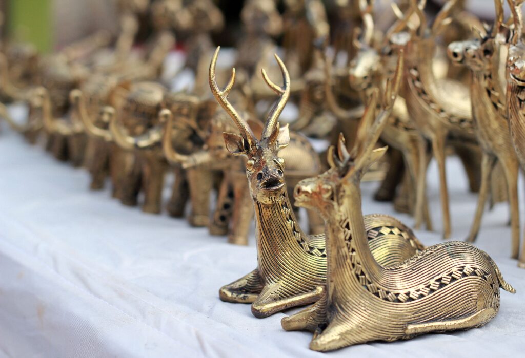 Dhokra artform from tribes of Bastar