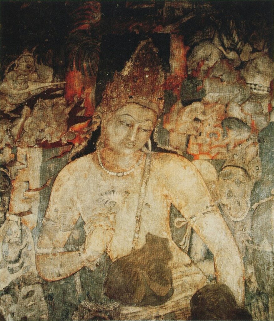 Ajanta Cave Painting - Bodhisattva Padmapani