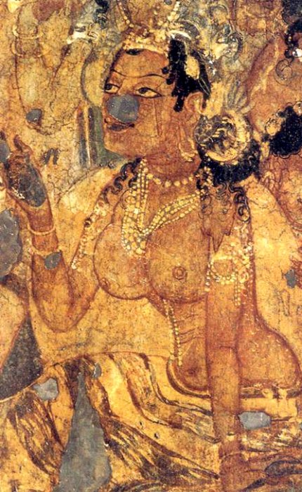 Queen Shivali, Ajanta Cave 1